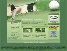 Tablet Screenshot of discounttravel4golfers.com